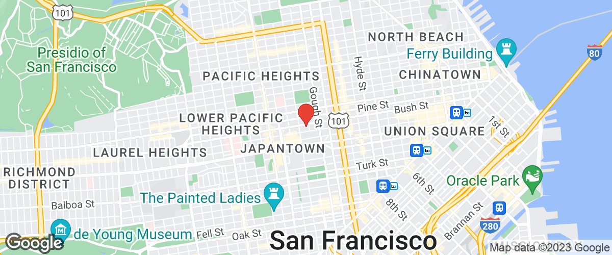1801 Bush Street San Francisco California