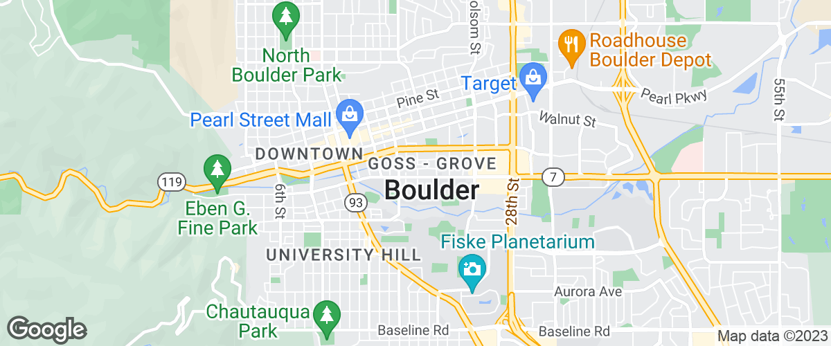 P.O. Box 18342 Boulder Colorado