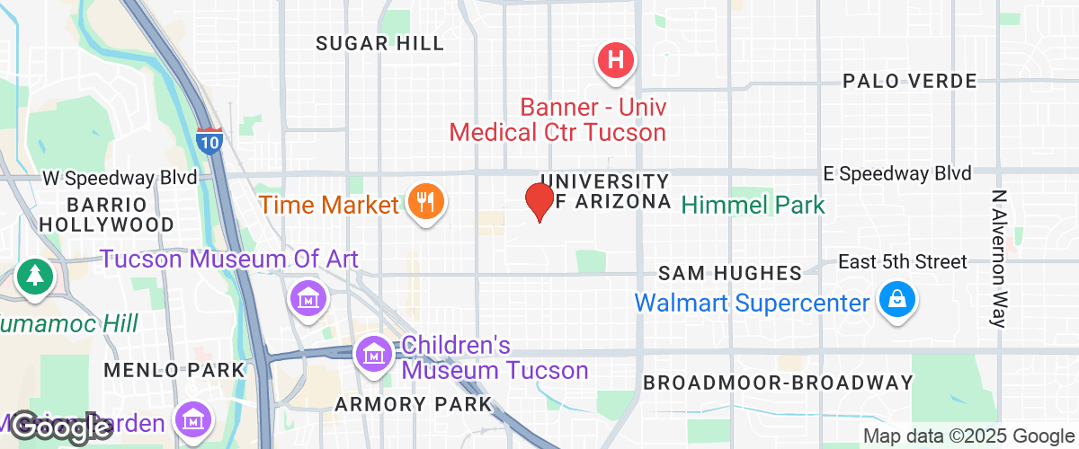 1200 East University Boulevard Tucson Arizona