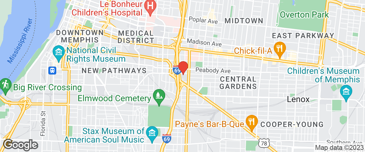 581 South Bellevue Boulevard Memphis Tennessee