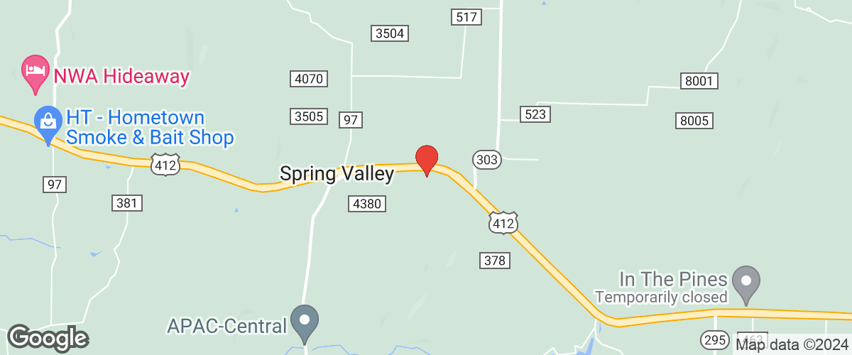 17051 U.S. 412 Hindsville Arkansas